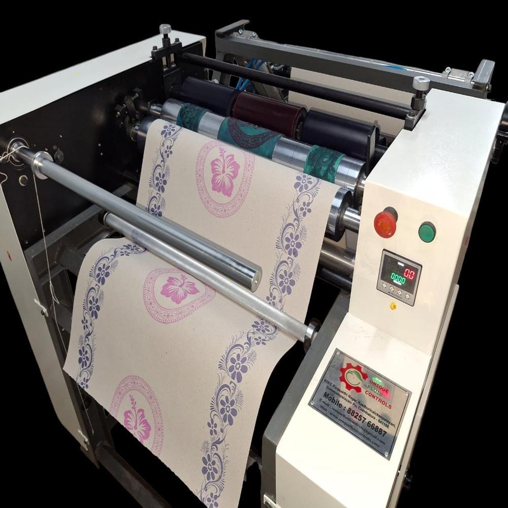 Dining paper roll custom printing process