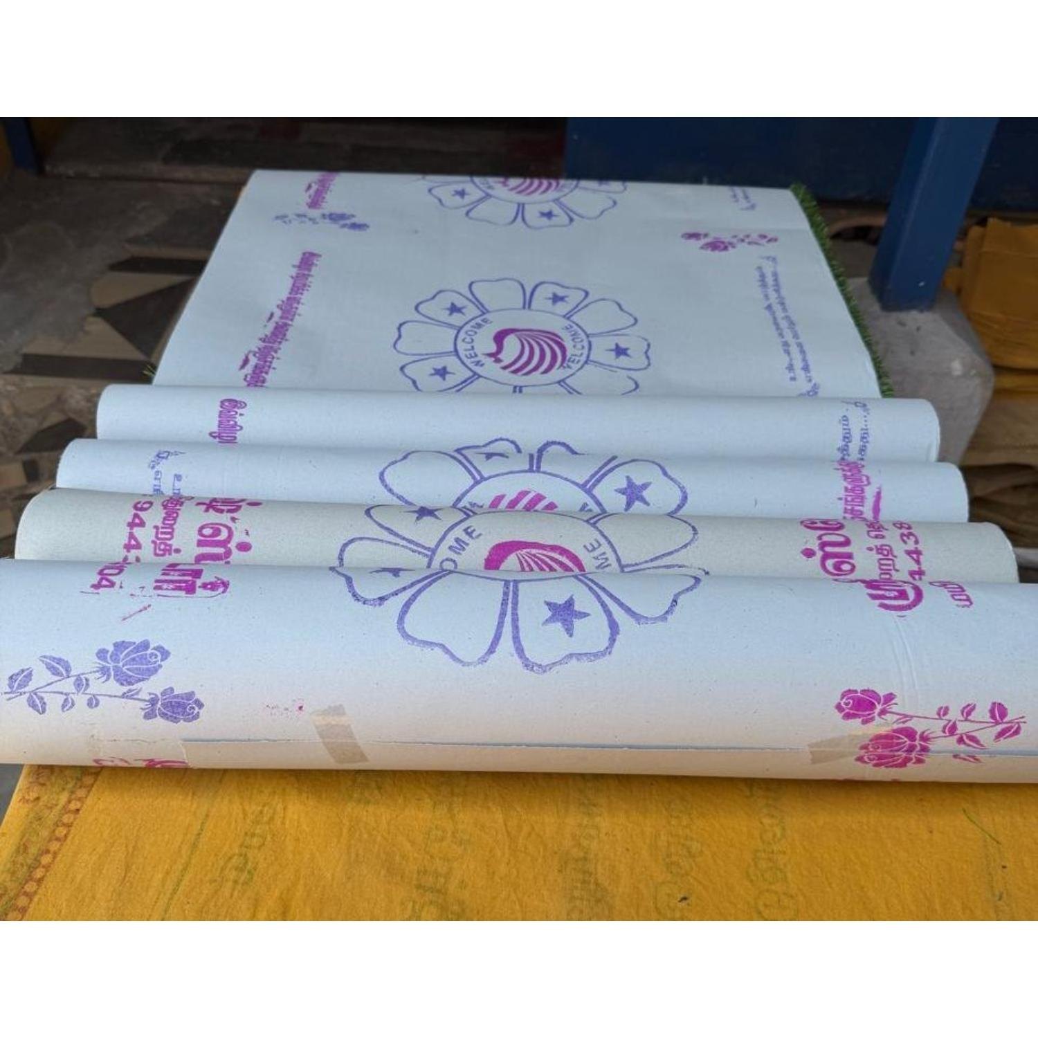 Custom printed dining table paper rolls supplied across Tamil Nadu